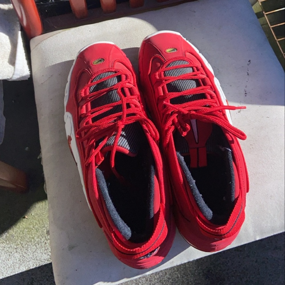 University red nike air max penny’s